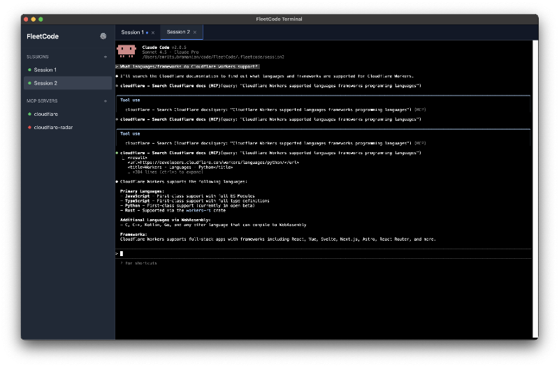 FleetCode开源发布：Git Worktrees赋能多智能体编程，终端工作流再进化