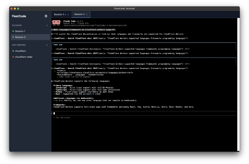 FleetCode开源发布：Git Worktrees赋能多智能体编程，终端工作流再进化